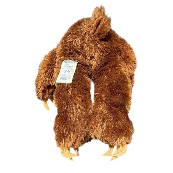 Build A Bear Brown Sloth Hugs w/ Hands & Feet Plush Stuffed Support Pet Toy - Picture 3 of 16